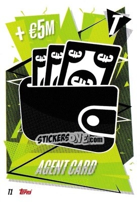 Cromo Agent - UEFA Champions League 2020-2021. Match Attax n. T1 - Panini