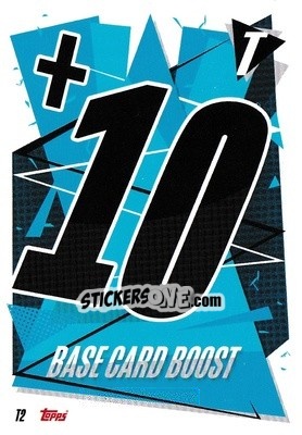 Sticker Base Card Boost - UEFA Champions League 2020-2021. Match Attax n. T2 - Panini