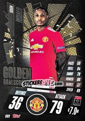 Sticker Odion Ighalo - UEFA Champions League 2020-2021. Match Attax n. GG9 - Panini