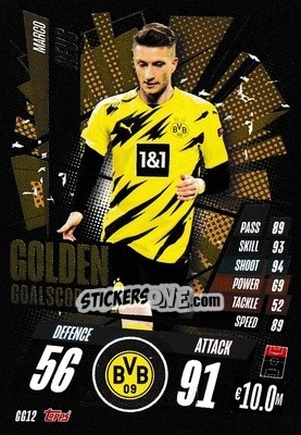 Sticker Marco Reus - UEFA Champions League 2020-2021. Match Attax n. GG12 - Panini