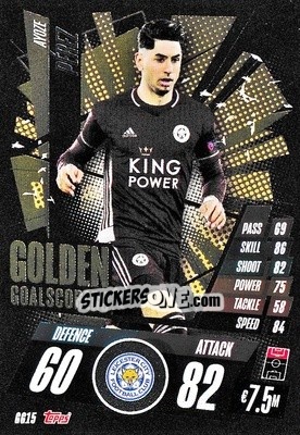 Sticker Ayoze Pérez - UEFA Champions League 2020-2021. Match Attax n. GG15 - Panini