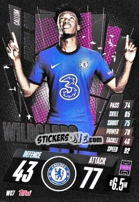 Sticker Callum Hudson-Odoi - UEFA Champions League 2020-2021. Match Attax n. WC7 - Panini