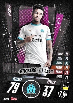 Sticker Boubacar Kamara - UEFA Champions League 2020-2021. Match Attax n. WC14 - Panini