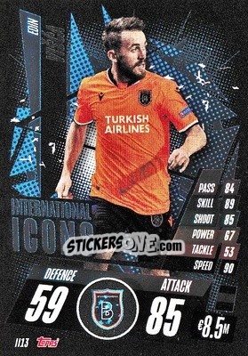 Sticker Edin Višca - UEFA Champions League 2020-2021. Match Attax n. II13 - Panini