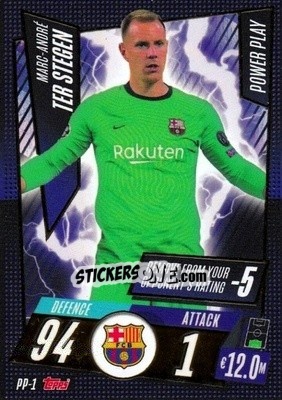 Cromo Marc-Andre ter Stegen - UEFA Champions League 2020-2021. Match Attax n. PP-1 - Panini