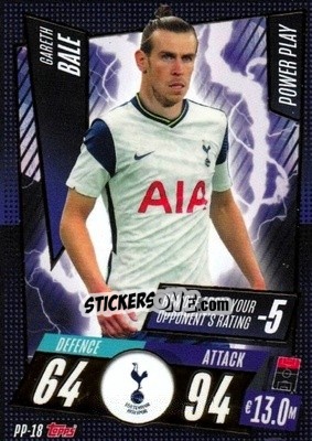 Sticker Gareth Bale - UEFA Champions League 2020-2021. Match Attax n. PP-18 - Panini