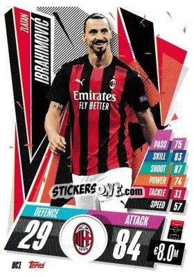 Sticker Zlatan Ibrahimovic