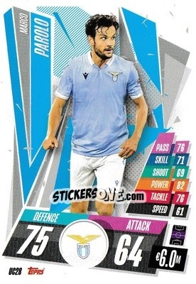 Sticker Marco Parolo - UEFA Champions League 2020-2021. Match Attax n. UC28 - Panini