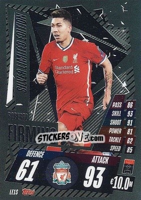 Sticker Roberto Firmino - UEFA Champions League 2020-2021. Match Attax n. LE1S - Panini