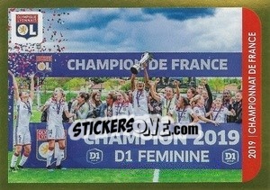 Sticker 2019 - Championnat de France - FOOT 2020-2021 n. 10 - Panini