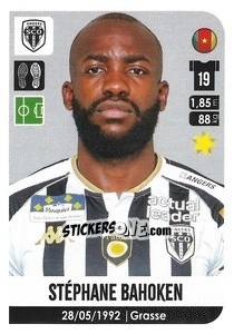 Sticker Stéphane Bahoken - FOOT 2020-2021 n. 27 - Panini