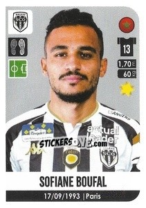 Sticker Sofiane Boufal - FOOT 2020-2021 n. 28 - Panini