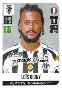 Sticker Loïs Diony - FOOT 2020-2021 n. 29 - Panini