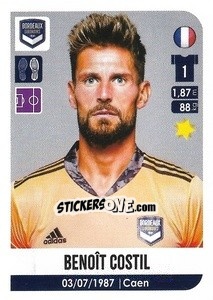 Sticker Benoît Costil - FOOT 2020-2021 n. 38 - Panini