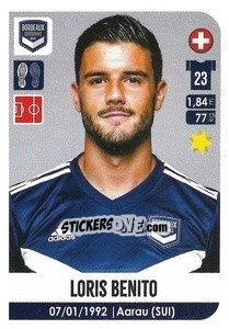 Sticker Loris Benito - FOOT 2020-2021 n. 40 - Panini