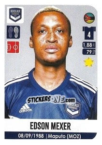 Figurina Edson Mexer - FOOT 2020-2021 n. 44 - Panini