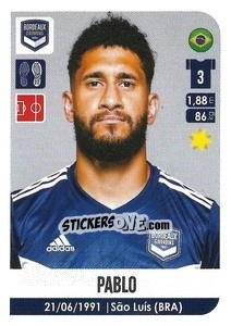 Sticker Pablo - FOOT 2020-2021 - Panini