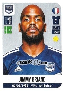 Sticker Jimmy Briand - FOOT 2020-2021 - Panini