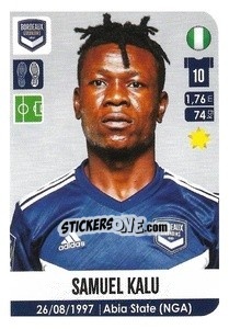 Sticker Samuel Kalu - FOOT 2020-2021 n. 55 - Panini