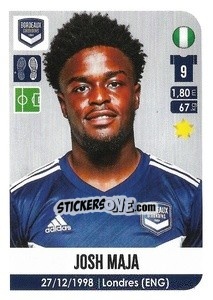 Sticker Josh Maja - FOOT 2020-2021 n. 56 - Panini