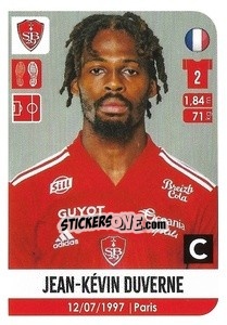 Cromo Jean-Kévin Duverne - FOOT 2020-2021 - Panini