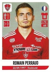 Sticker Romain Perraud - FOOT 2020-2021 n. 69 - Panini