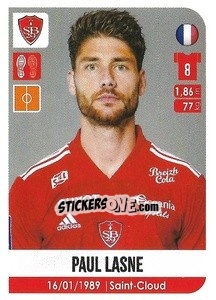 Figurina Paul Lasne - FOOT 2020-2021 - Panini