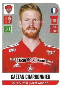 Figurina Gaëtan Charbonnier - FOOT 2020-2021 - Panini