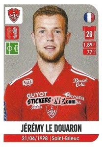 Sticker Jérémy Le Douaron - FOOT 2020-2021 n. 81 - Panini