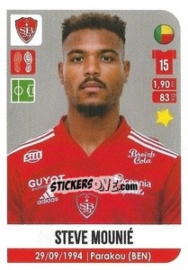 Figurina Steve Mounié - FOOT 2020-2021 n. 82 - Panini