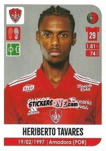 Sticker Heriberto Tavares - FOOT 2020-2021 n. 83 - Panini