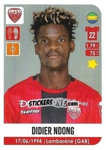 Cromo Didier Ndong - FOOT 2020-2021 n. 105 - Panini