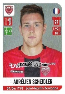 Sticker Aurélien Scheidler - FOOT 2020-2021 n. 109 - Panini