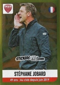 Cromo Stéphane Jobard (Coach) - FOOT 2020-2021 - Panini