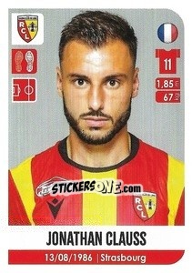 Sticker Jonathan Clauss - FOOT 2020-2021 n. 118 - Panini