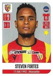 Cromo Steven Fortes - FOOT 2020-2021 n. 120 - Panini