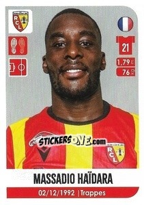 Sticker Massadio Haïdara - FOOT 2020-2021 n. 122 - Panini