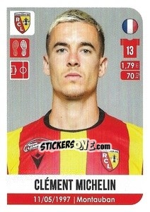 Sticker Clément Michelin - FOOT 2020-2021 n. 124 - Panini