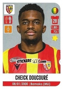 Sticker Cheick Doucouré - FOOT 2020-2021 n. 128 - Panini