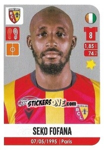 Sticker Seko Fofana - FOOT 2020-2021 n. 129 - Panini
