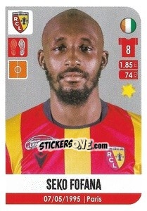 Figurina Seko Fofana - FOOT 2020-2021 - Panini