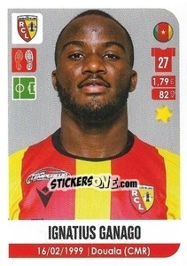 Sticker Ignatius Ganago - FOOT 2020-2021 n. 133 - Panini