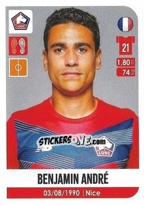 Sticker Benjamin André - FOOT 2020-2021 n. 150 - Panini