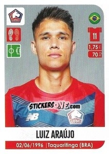 Sticker Luiz Araujo - FOOT 2020-2021 - Panini
