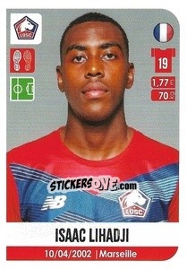 Figurina Isaac Lihadji - FOOT 2020-2021 - Panini