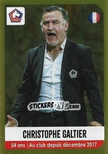 Sticker Christophe Galtier (Coach) - FOOT 2020-2021 n. 162 - Panini