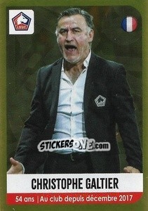 Sticker Christophe Galtier (Coach)