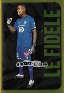 Sticker Mike Maignan (Le Fidèle) - FOOT 2020-2021 n. 163 - Panini