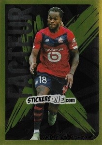 Sticker Renato Sanches (Facteur X) - FOOT 2020-2021 n. 165 - Panini