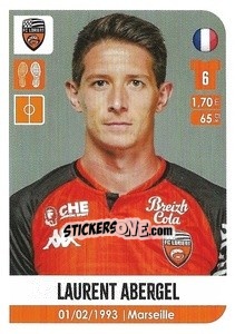 Figurina Laurent Abergel - FOOT 2020-2021 - Panini